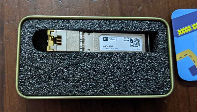 HiFiber SFP+10GBASE-T Transceiver